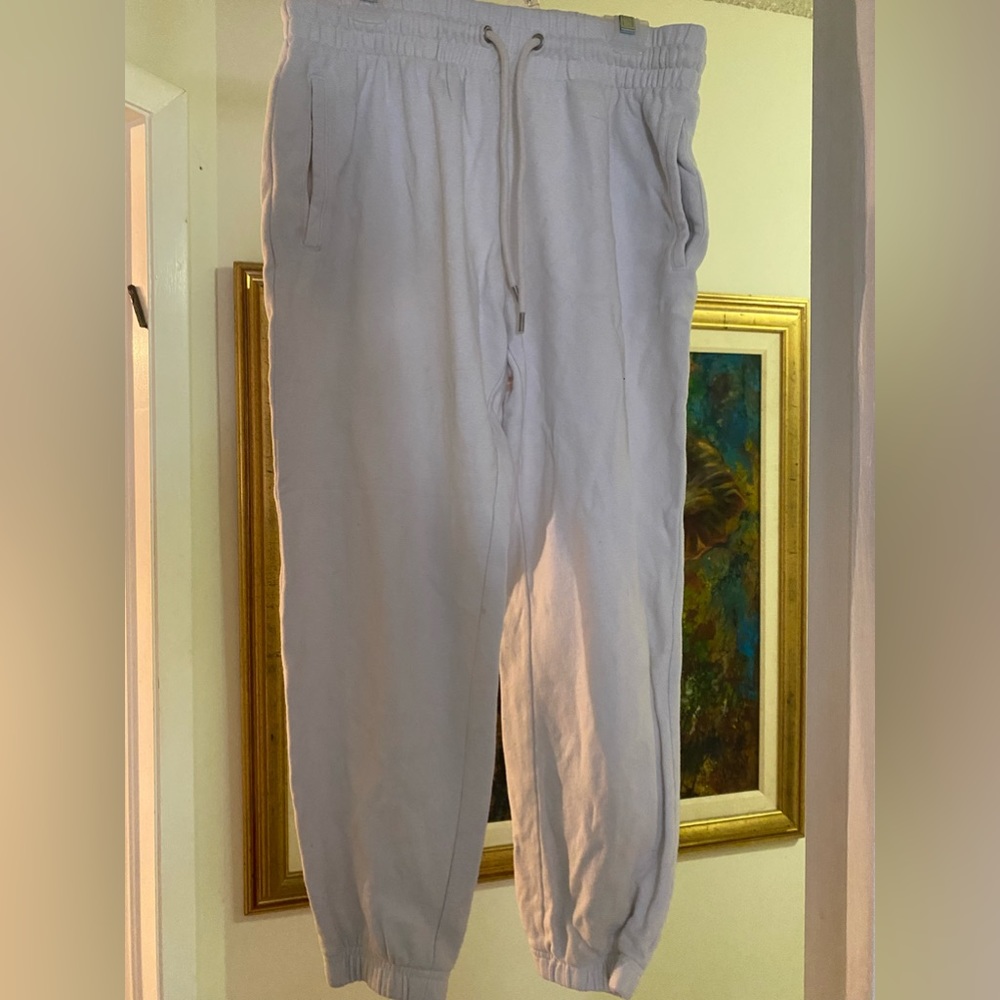 Gap White Sweatpants